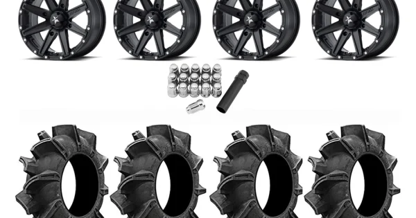 Assassinator Mud Tires 32x8-14 on MSA M33 Clutch Wheels